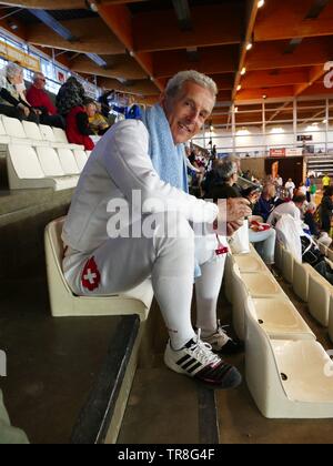 Championnat d'Europe d'escrime Vétérans 2019 1ère journée à Cognac Banque D'Images