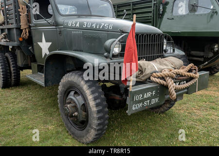 La Deuxième Guerre mondiale, la Force aérienne américaine Chevrolet truck. Banque D'Images