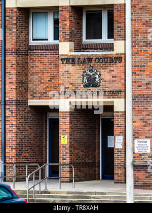 La Couronne et les tribunaux de comté de Norwich Norwich UK Banque D'Images