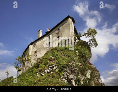 Bled Castle (Blejski grad) à Bled. La Slovénie Banque D'Images