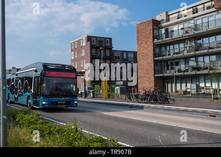 Almere, près d'Amsterdam est la plus communauté croissante en Hollande. Banque D'Images