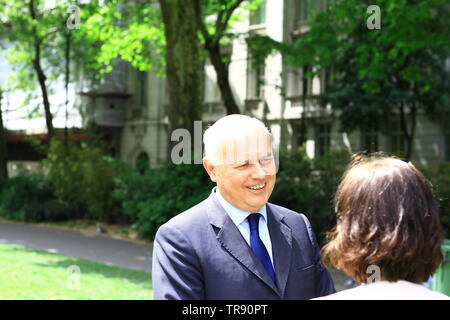 IAIN DUNCAN SMITH À WESTMINSTER LE 30 MAI 2019. IDS. Les politiciens du parti conservateur. Les hommes politiques britanniques. La politique britannique. POLITICING. La politique. Les ministres. Dirigeants. Parti conservateur et de l'Union. Parti conservateur. Conservateurs. Banque D'Images
