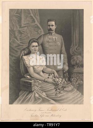 Franz Ferdinand, Archiduc d'Autriche-Este, Additional-Rights Clearance-Info-Not-Available- Banque D'Images