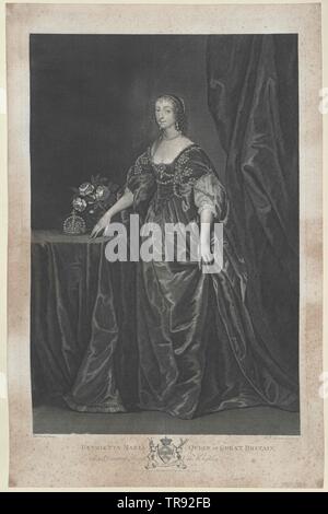 Henriette Marie, princesse de France, Additional-Rights Clearance-Info-Not-Available- Banque D'Images