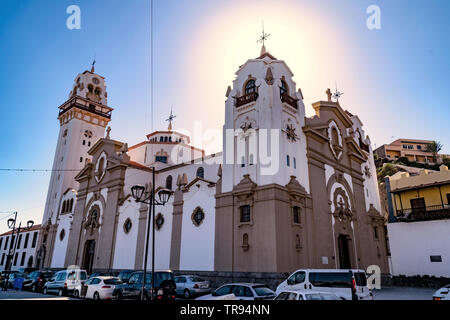 L'expérience de Candelaria. Un voyage dans cette ville étonnante à Tenerife, Îles Canaries. Banque D'Images