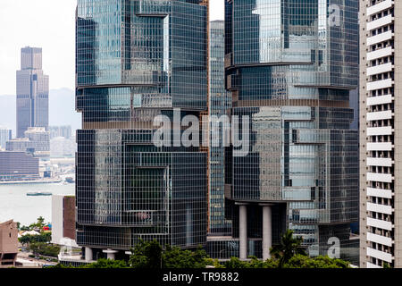 Le Lippo Centre, l'île de Hong Kong, Hong Kong, Chine Banque D'Images