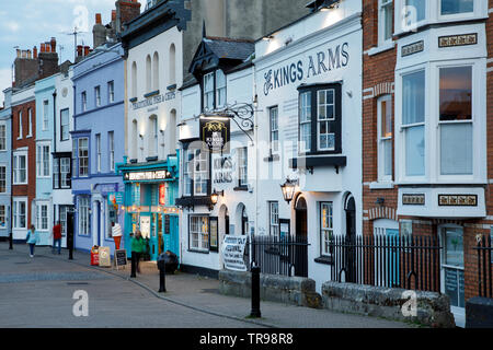 WEYMOUTH, Royaume-Uni - Mai 20th, 2019 : Vieux Port est un port pittoresque à la ville en bord de mer de Weymouth, dans le Dorset, dans le sud de l'Angleterre. Banque D'Images