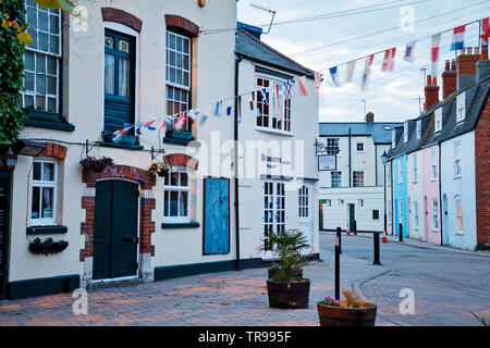 WEYMOUTH, Royaume-Uni - Mai 20th, 2019 : Vieux Port est un port pittoresque à la ville en bord de mer de Weymouth, dans le Dorset, dans le sud de l'Angleterre. Banque D'Images