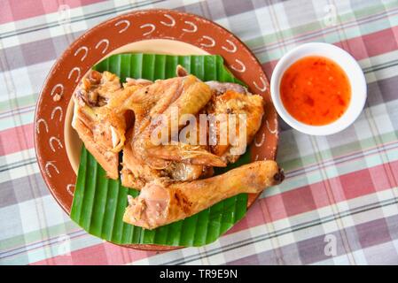 Foi Thai-Style Poulet grillé ou Gai Yang Banque D'Images