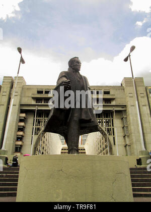 Caracas, Venezuela.Bolivar Bolivar civile,civile, Bolivar Avenue,Avenida Bolivar. Banque D'Images