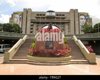 Caracas, Venezuela.Bolivar Bolivar civile,civile, Bolivar Avenue,Avenida Bolivar. Banque D'Images