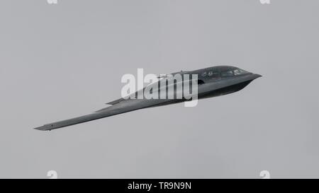USAF Northrop Grumman B-2 Spirit Stealth Bomber Banque D'Images
