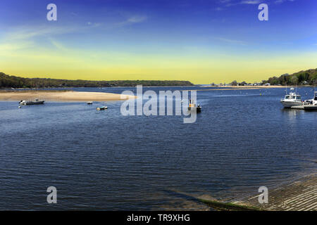 Cold Spring Harbor Long Island New York Banque D'Images