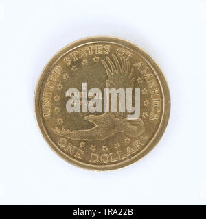 Pièce de 1 dollar des États-Unis - acagawea "Dollar" 2000 Banque D'Images