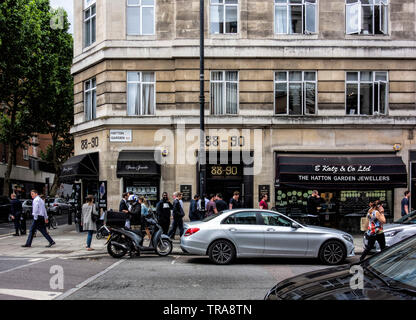 Hatton Garden Coffre-Ltd 88-90 Hatton Garden London EC1 Banque D'Images