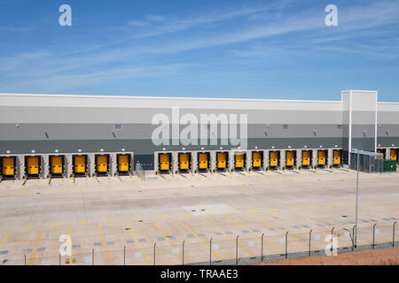 Amazon warehouse à l'East Midlands gateway leicestershire Banque D'Images