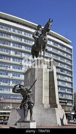 Victory Monument (Atatürk Ulus Anıtı) à Ankara. La Turquie Banque D'Images