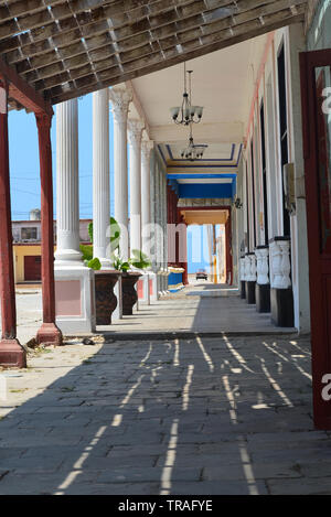 Gibara vieille ville, province de Holguín, Cuba Sud Banque D'Images