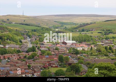 La vie sauvage et des paysages de Milnrow et Rutland Banque D'Images