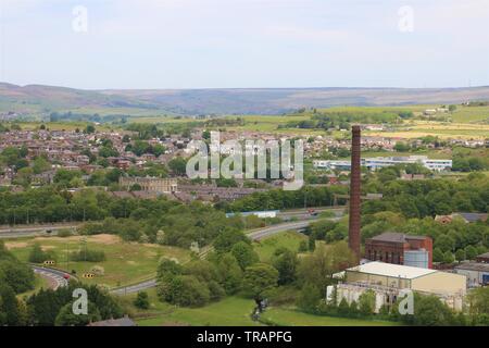 La vie sauvage et des paysages de Milnrow et Rutland Banque D'Images