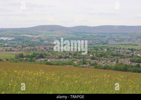 La vie sauvage et des paysages de Milnrow et Rutland Banque D'Images