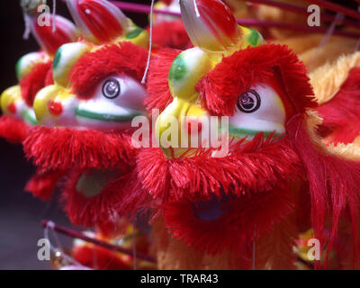 Le Nouvel An chinois est associé à plusieurs mythes et coutumes. Le festival a été traditionnellement un temps pour honorer les divinités ainsi que les ancêtres. Banque D'Images