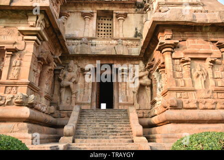 Temple de Brihadisvara, Gangaikonda Cholapuram, Tamil Nadu, Inde Banque D'Images