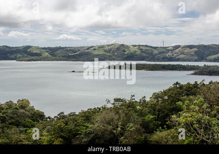 Vue sur le Lac Arenal dans La Fortuna Banque D'Images