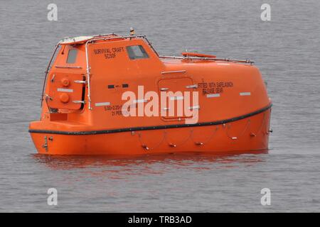 L'EXPLOITATION DES BATEAUX UTILISÉS SUR DES NAVIRES MARCHANDS Banque D'Images