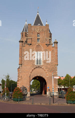 Amsterdamse Poort, Haarlem, Pays-Bas. Banque D'Images