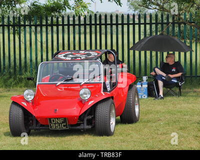 Sheerness, Kent, UK. 2 juin, 2019. Amateurs de véhicules 31 Swale Car Show : une large gamme de plus de 500 voitures ont été affichées à Sheppey Sports Club à Sheerness, Kent aujourd'hui. Credit : James Bell/Alamy Live News Banque D'Images