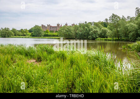 La réserve naturelle de framlingham simple uk suffolk Banque D'Images