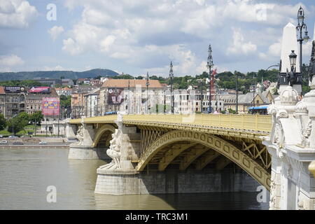 Hongrie Budapest 2019 tragédie d'accident de bateau peut Banque D'Images