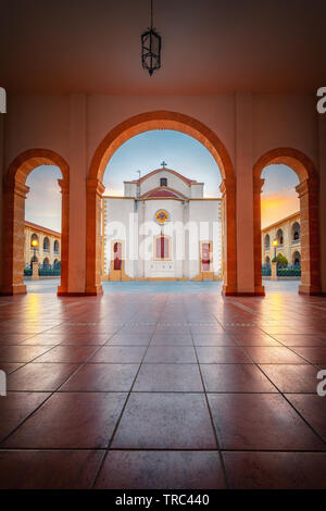 Monastère de Kykkos (dépendance Metochi Monis Kykkou) - Monastère et des jardins à Nicosie, Chypre Banque D'Images