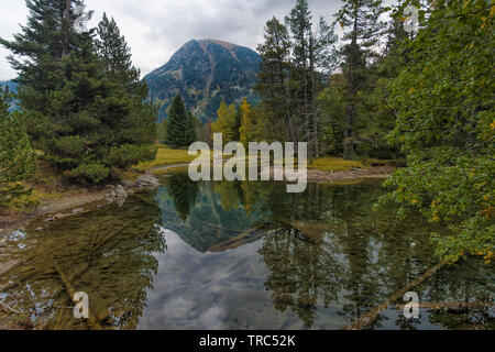 Le Parc National Aigüestortes, Catalunya, Espagne Banque D'Images