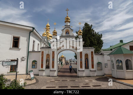 La Laure de Pechersk de Kiev monastère chrétien orthodoxe historique, Kiev, Ukraine Banque D'Images