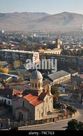 Cathédrale de la Nativité de la Vierge Marie à Gori. Mkhare de Shida Kartli. La Géorgie Banque D'Images