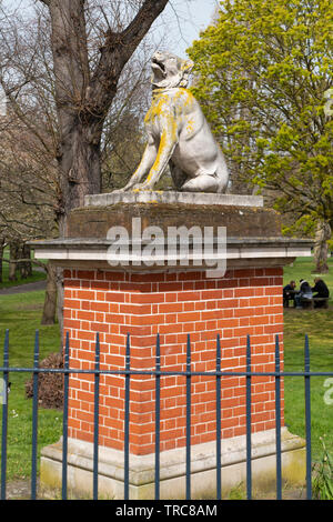 Vue sur le parc Victoria. Bethnal Green, E2. East London Park Banque D'Images