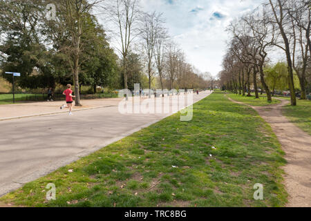 Vue sur le parc Victoria. Bethnal Green, E2. East London Park Banque D'Images