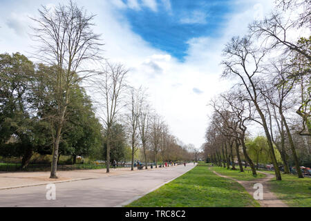 Vue sur le parc Victoria. Bethnal Green, E2. East London Park Banque D'Images