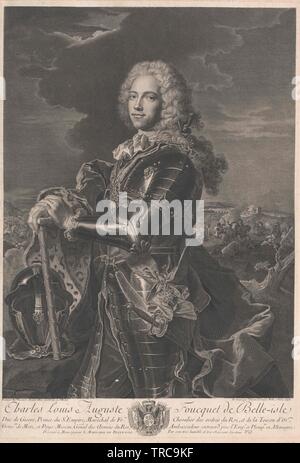 Charles Louis Auguste Fouquet, Duc de Belle-Isle, Additional-Rights Clearance-Info-Not-Available- Banque D'Images