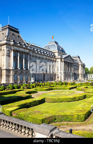 Palais royale Bruxelles Palais du Roi le roi de la résidence officielle de la Place des Palais Rue Brederode Bruxelles Belgique eu Europe Banque D'Images