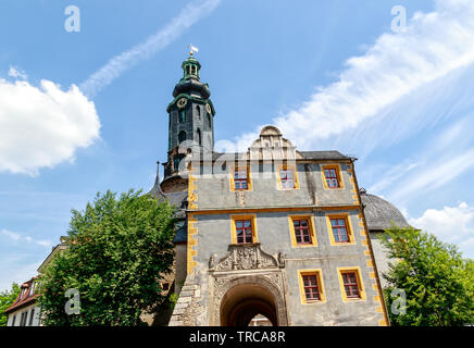 Château de la ville de Weimar en Allemagne Banque D'Images