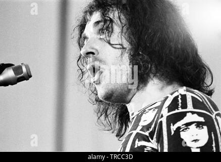 Londres - le 03 juin : Joe Cocker effectue sur scène à Crystal Palace Bowl à Londres le 03 juin 1972 (photo de Gijsbert Hanekroot) Banque D'Images