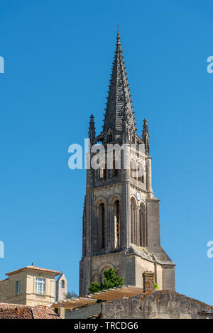 Saint Emilion, près de Bordeaux en Gironde (France) Banque D'Images