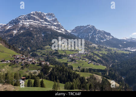 Val Fiorentina, Dolomites, Italie Banque D'Images