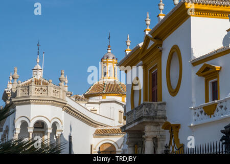 Seville Plaza de Toros de la Real Maestranza de Séville Espagne Arènes de Torres Banque D'Images