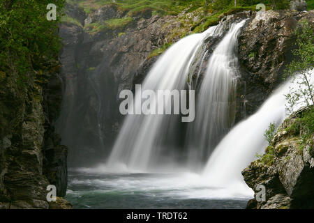 Près de Rjukandefoss Hemsedal, Norvège Banque D'Images