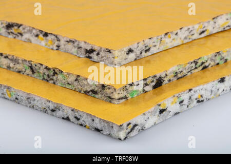 Revêtement de sol location de voiture étanche (isolation acoustique) Banque D'Images