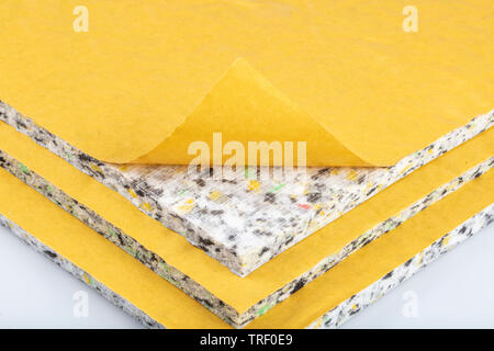 Revêtement de sol location de voiture étanche (isolation acoustique) Banque D'Images